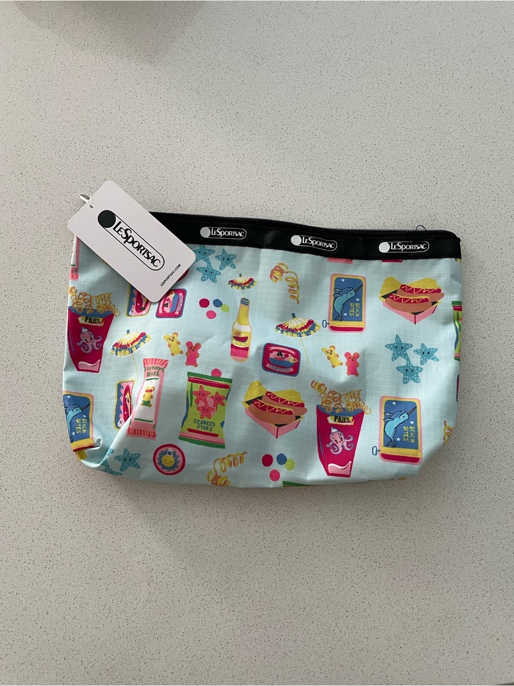 Le sport sac cosmetic pouch summer snacks